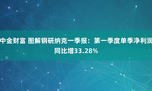 中金财富 图解钢研纳克一季报：第一季度单季净利润同比增33.28%