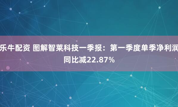乐牛配资 图解智莱科技一季报：第一季度单季净利润同比减22.87%