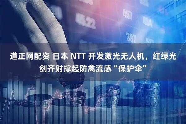 道正网配资 日本 NTT 开发激光无人机，红绿光剑齐射撑起防禽流感“保护伞”