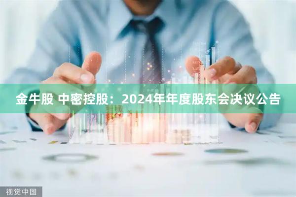金牛股 中密控股：2024年年度股东会决议公告